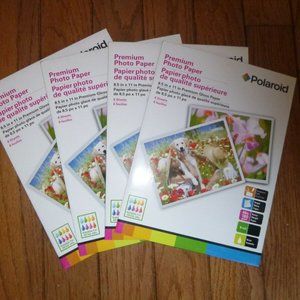 4 Packages Premium Photo Paper Sealed 32 Sheets
